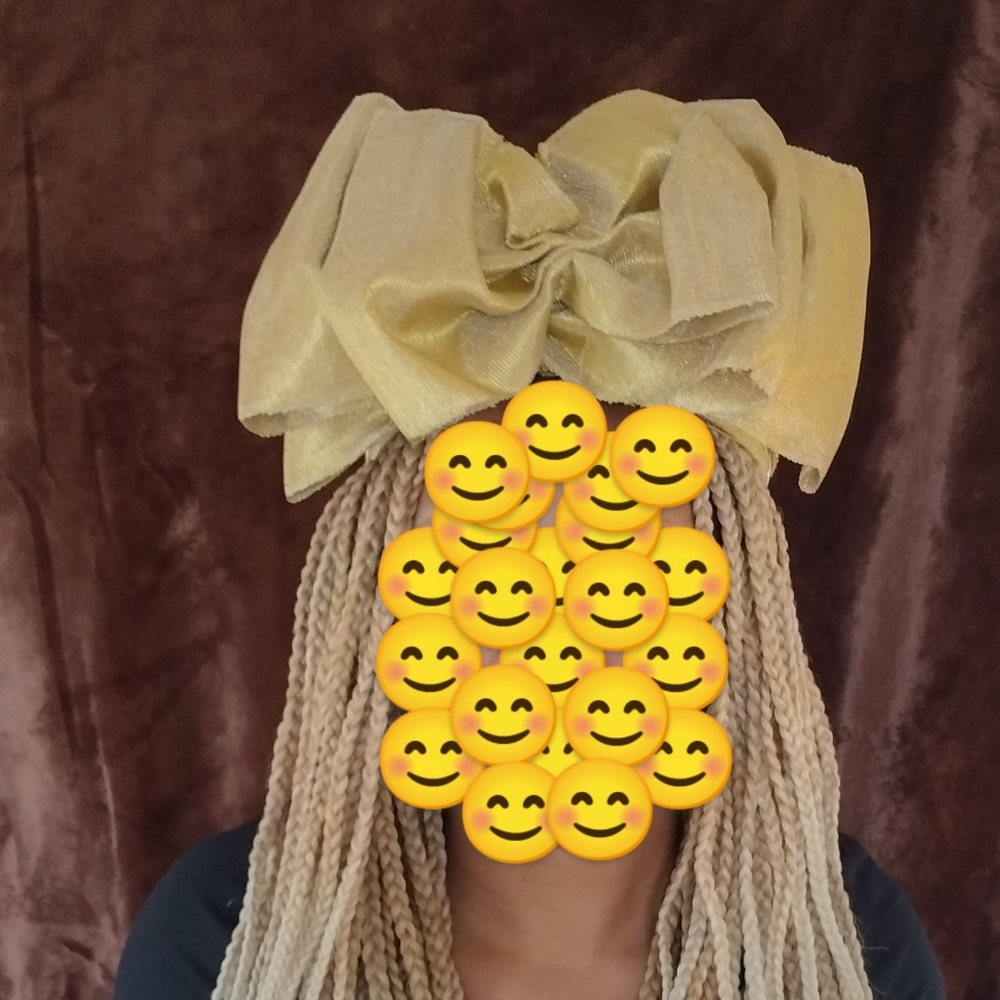 Gold gele cap, West African crown hat, lace embroidery